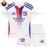 Olympique Lyonnais Home Kid Replica Football Kit 2024/25 - Front View