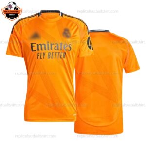 Real Madrid Away Men Replica Football Shirt 2024/25 - Over View