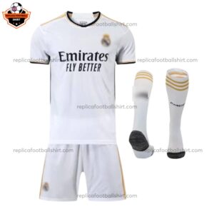 Real Madrid Home Adult Replica Football Kit 2023/24 - Front View