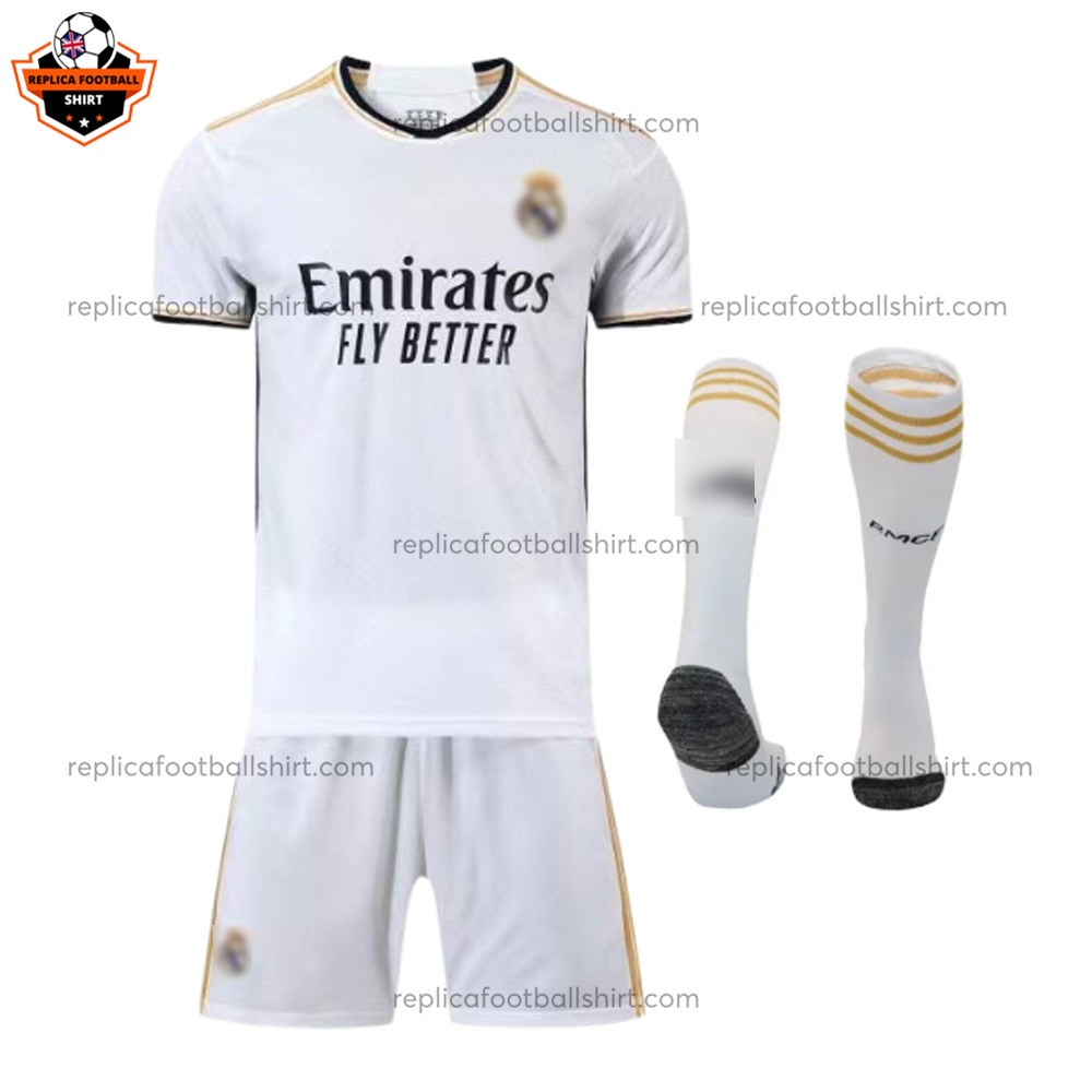 Real Madrid Home Adult Replica Football Kit 2023/24 - Front View