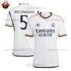 Real Madrid Home Men Replica Football Shirt 2023/24 BELLINGHAM 5 Printed - over view