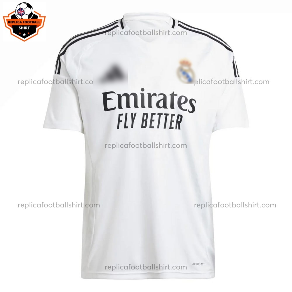 Real Madrid MBAPPÉ 9 Home Men Replica Football Shirt 2024/25 - Front View