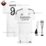 Real Madrid MBAPPÉ 9 Home Kid Replica Football Kit 2024/25