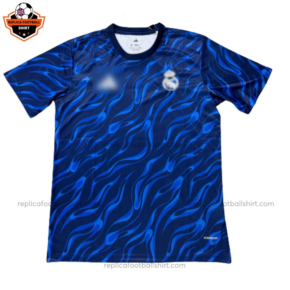 Real Madrid Pre Match Men Replica Football Shirt 2025/26 - Front View