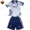 Real Madrid Special Edition White Kid Replica Football Kit 2023/24 - Details