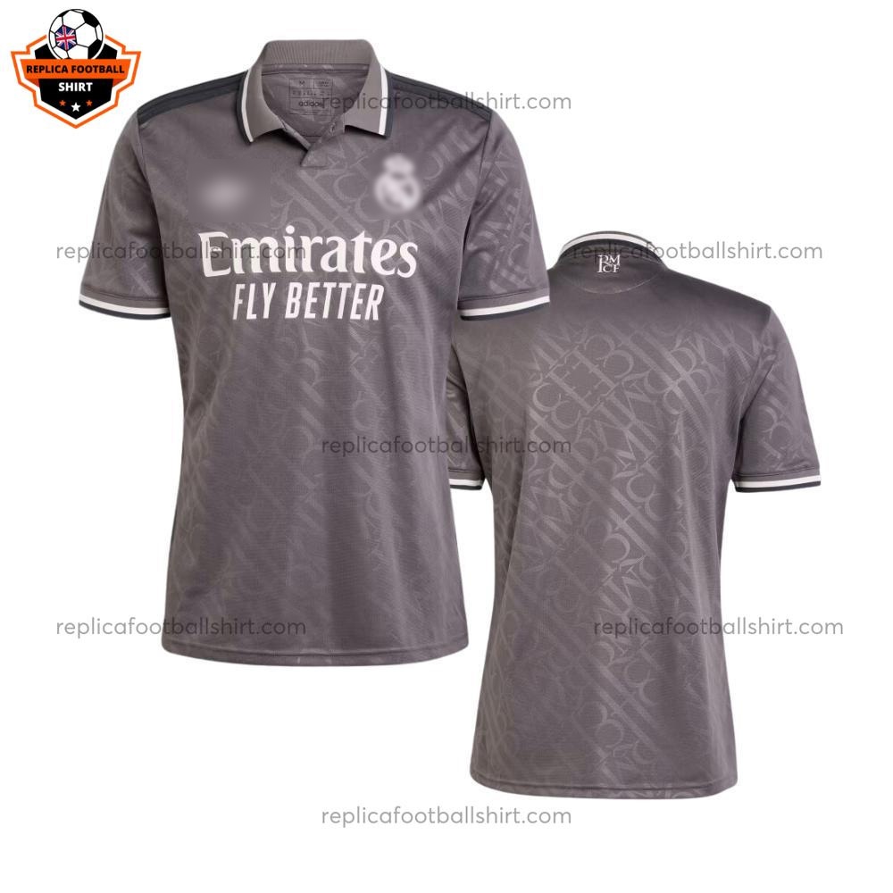 Real Madrid Third Men Replica Football Shirt 2024/25 - Over View
