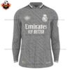 Real Madrid Third Men Replica Football Shirt 24/25 Long Sleeve - Front View