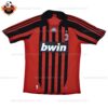 Retro AC Milan Home Replica Football Shirt 2007/08 - front view
