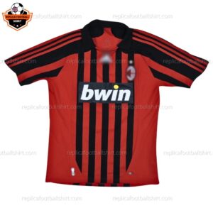Retro AC Milan Home Replica Football Shirt 2007/08