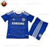 Retro Chelsea Home Kid Replica Football Kit 2011/12 - front view