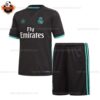 Retro Real Madrid Away Kid Replica Football Kit 2017/18 - front view