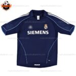 Retro Real Madrid Away Men Replica Football Shirt 2005/06