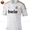 Retro Real Madrid Home Men Replica Football Shirt 2011/12 - front view