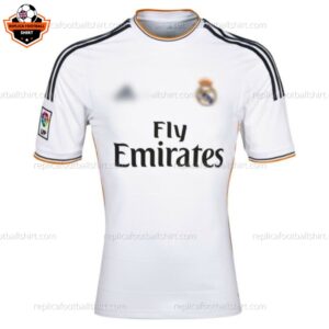 Retro Real Madrid Home Men Replica Football Shirt 2013/14