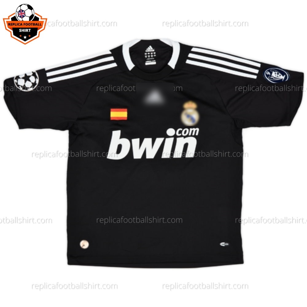 Retro Real Madrid Third Men Replica Football Shirt 2008/09 - front view