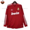 Retro Real Madrid Third Men Replica Football Shirt 2011/12 Long Sleeve - front view