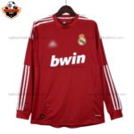 Retro Real Madrid Third Men Replica Football Shirt 2011/12 Long Sleeve