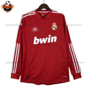 Retro Real Madrid Third Men Replica Football Shirt 2011/12 Long Sleeve - front view