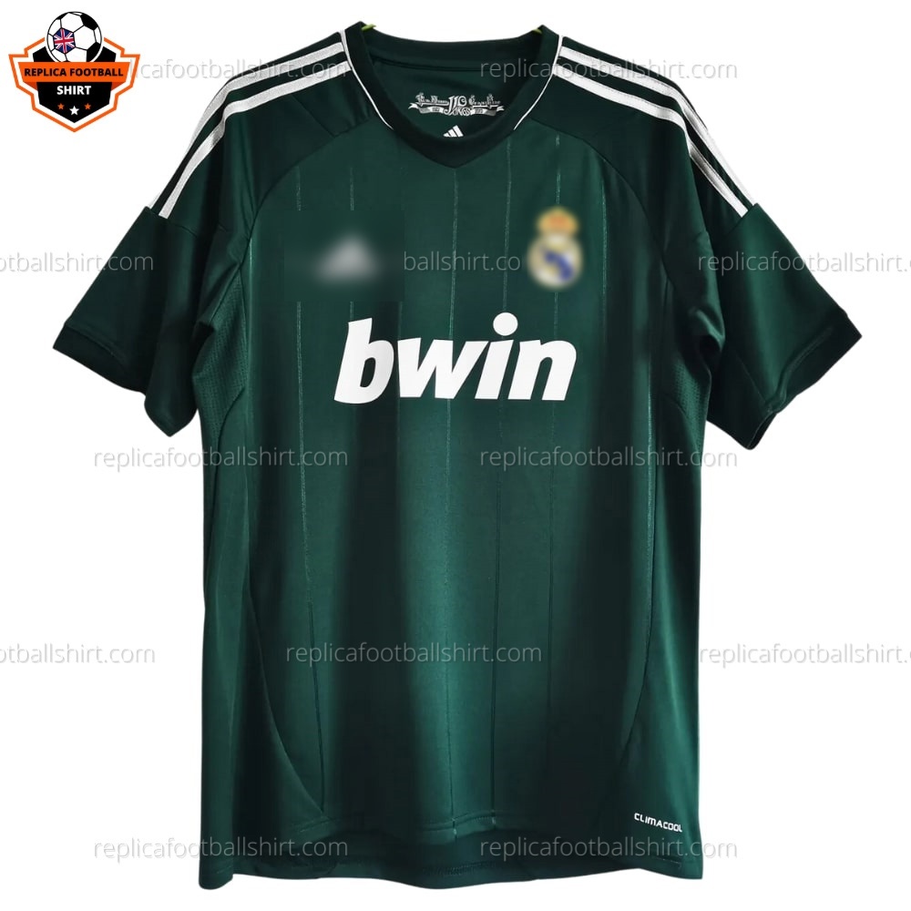 Retro Real Madrid Third Men Replica Football Shirt 2012/13 - front view