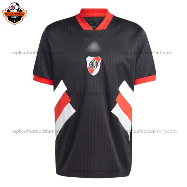 River Plate Icon Men Replica Football Shirt - Front View