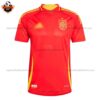 Spain Home Men Replica Football Shirt 2024 - front view