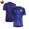 Argentina Away World Cup Men Replica Football Shirt 2022 - Over View