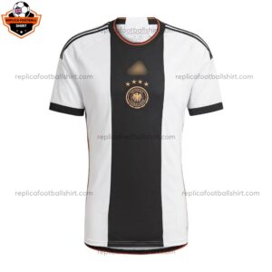 Germany Home World Cup Men Replica Football Shirt 2022 - Front View