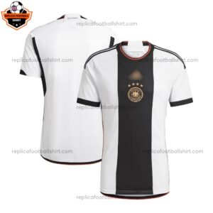 Germany Home World Cup Men Replica Football Shirt 2022 - Over View