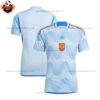 Spain Away World Cup Men Replica Football Shirt 2022 - over view