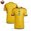 Sweden Home World Cup Replica Football Shirt 2022 - Over View