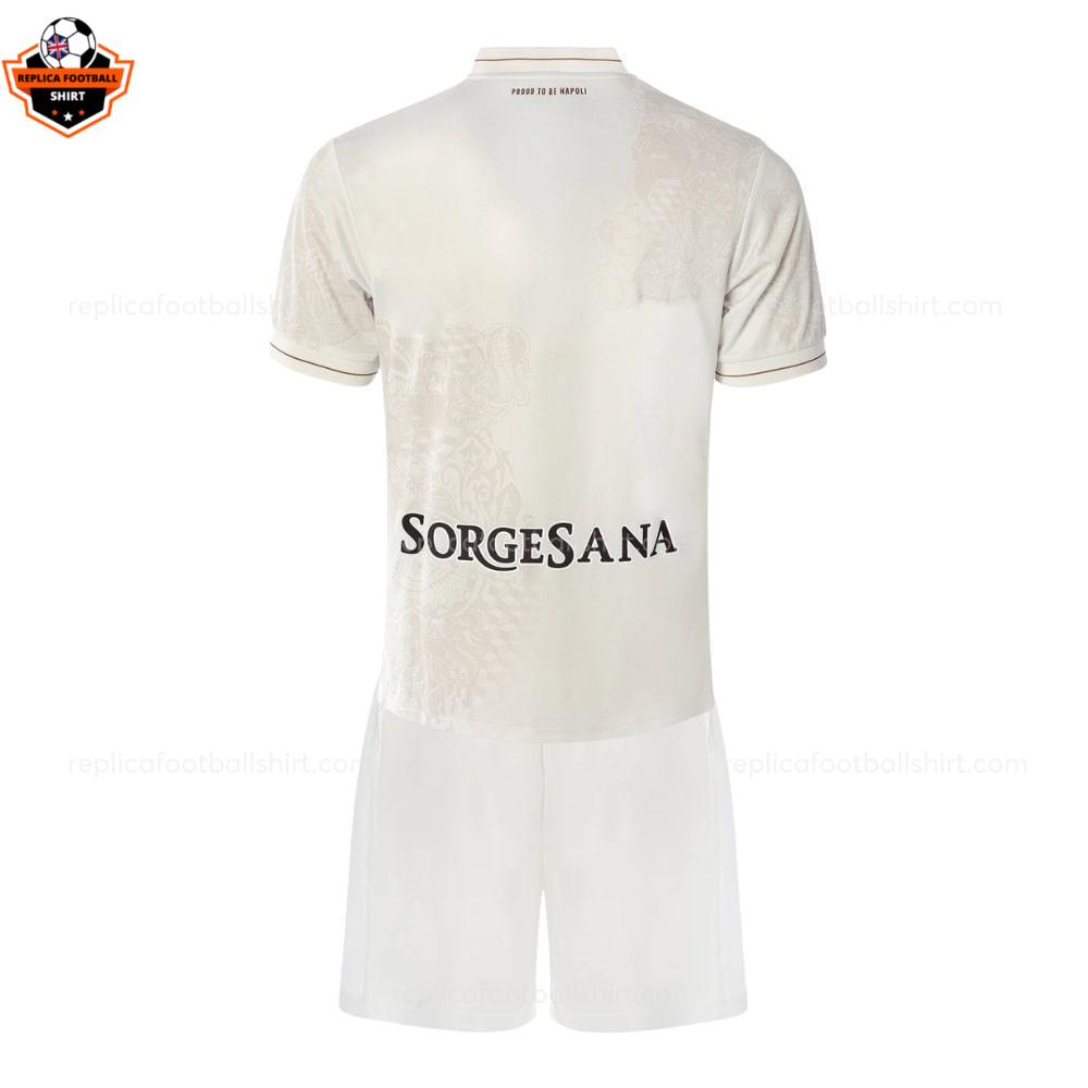 SSC Napoli Away Kid Replica Football Kit 2025-26 backview