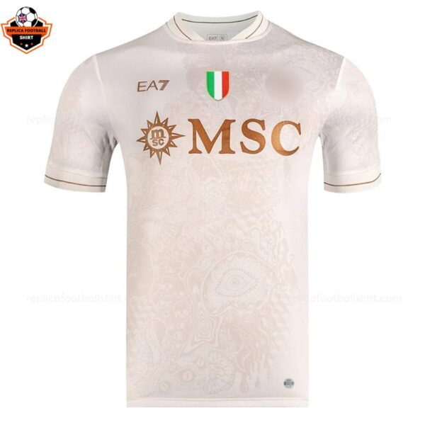 SSC Napoli Away Men Replica Football Shirt 2025-26 frontview