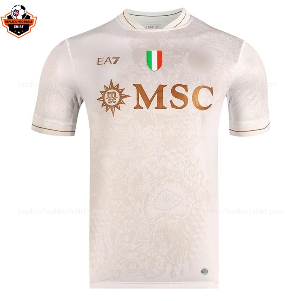 SSC Napoli Away Men Replica Football Shirt 2025-26 frontview