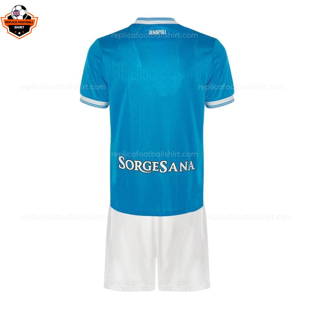 SSC Napoli Home Kid Replica Football Kit 2025-26 backview