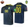 Sweden Away World Cup Replica Football Shirt 2022 - Over View