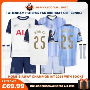 Tottenham FC WINNERS 25 Birthday Bundle 2024/25