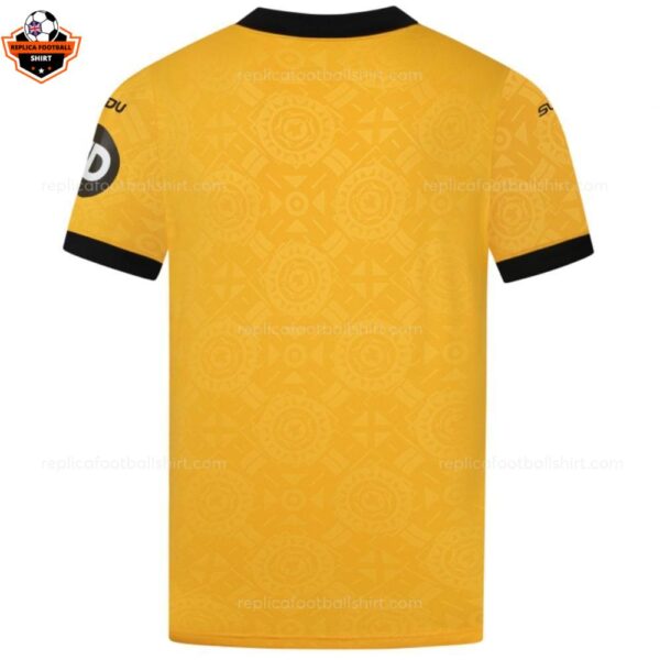 Wolves Home Men Replica Football Shirt 2025-26 backview