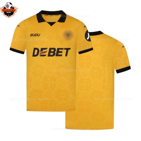 Wolves Home Men Replica Football Shirt 2025-26 overview