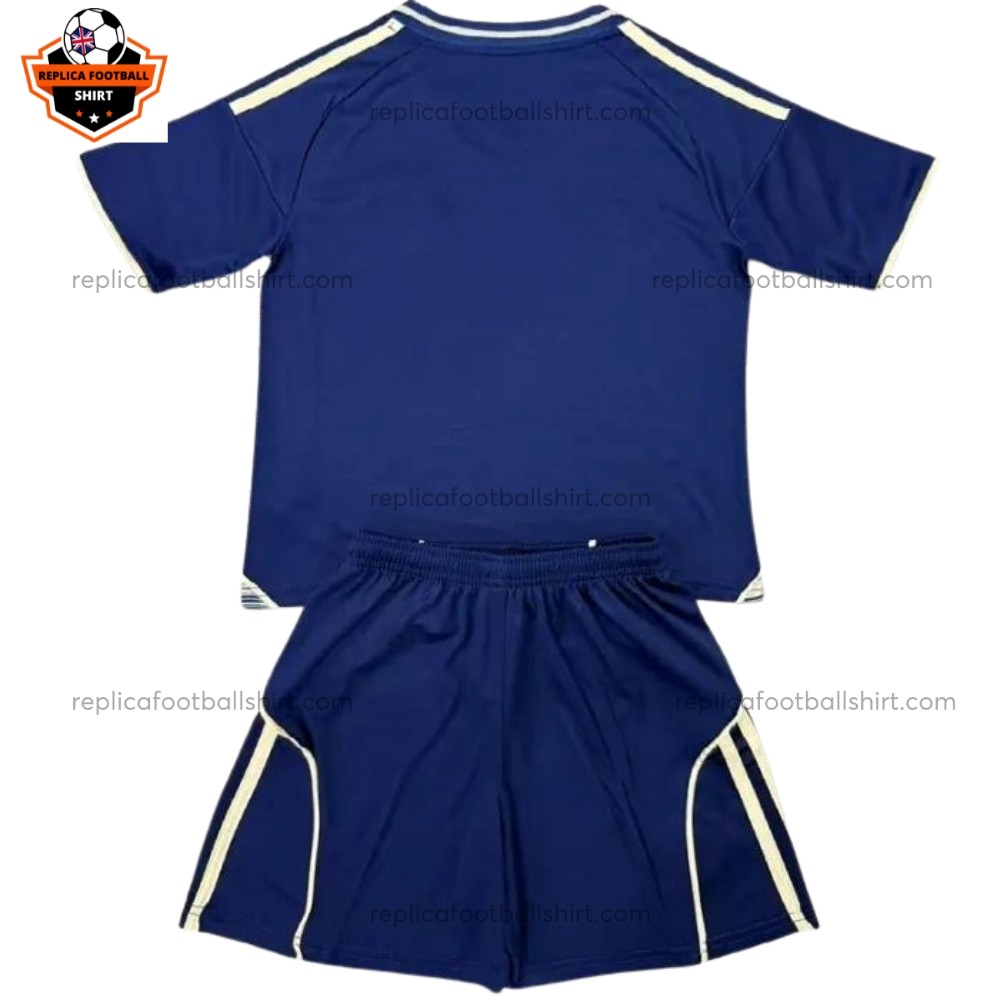 Aberdeen Away Kid Replica Football Kit 2025/26 Back View