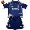 Aberdeen Away Kid Replica Football Kit 2025/26 Front View