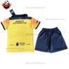 Barcelona 100th Anniversary Kid Replica Football Kit 2025/26 Back View