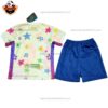 Barcelona Cherry Blossom Kid Replica Football Kit 2025/26 Back View
