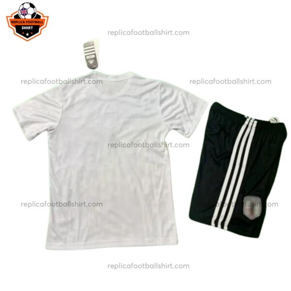 Japan White Anime Version Kid Replica Football Kit 2025/26 Back View