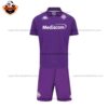 ACF Fiorentina Home Kid Replica Football Kit 2024/25 Full View