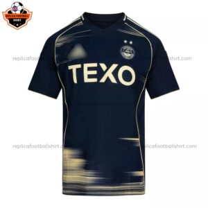 Aberdeen Away Men Replica Football Shirt 2025/26 - Front View