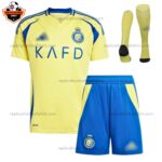 Al Nassr 2024/25 Gift Bundle – Home and Away Fan-Version Kids Football Kits