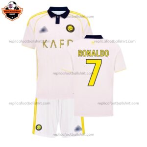 Al Nassr RONALDO 7 Third Kid Replica Football Kit 2025/26 - Over View