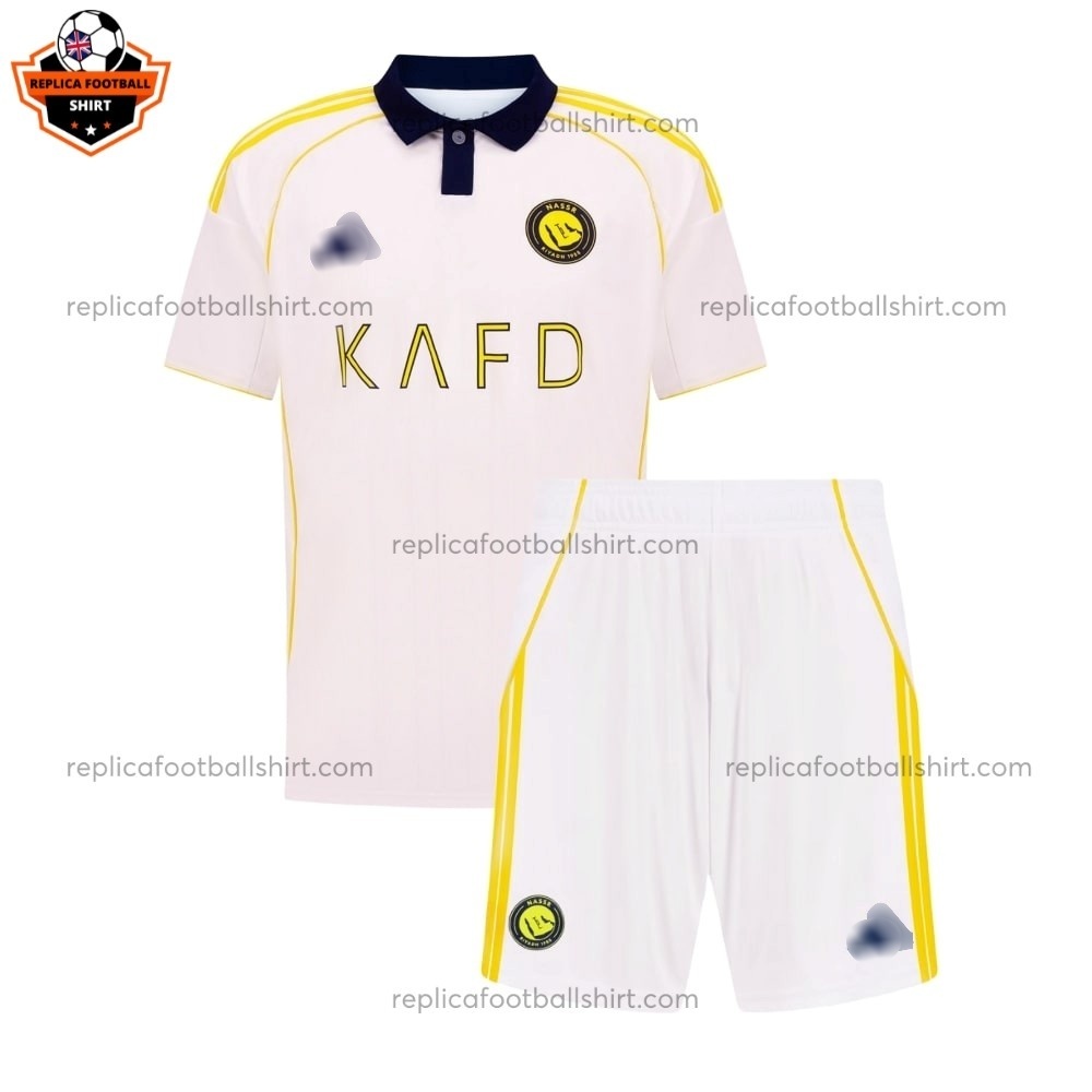 Al Nassr Third Kid Replica Football Kit 2025/26 - Front View