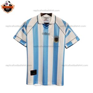 Retro Argentina Home Replica Football Shirt 1996/97 - Front view