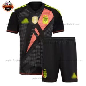 Argentina Goalkeeper Kid Replica Football Kit 2024/25 Front View